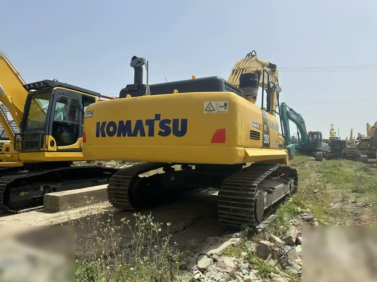 KOMATSU PC350 - Ερπυστριοφόρος εκσκαφέας: φωτογραφία 3 KOMATSU PC350 - Ερπυστριοφόρος εκσκαφέας: φωτογραφία 3