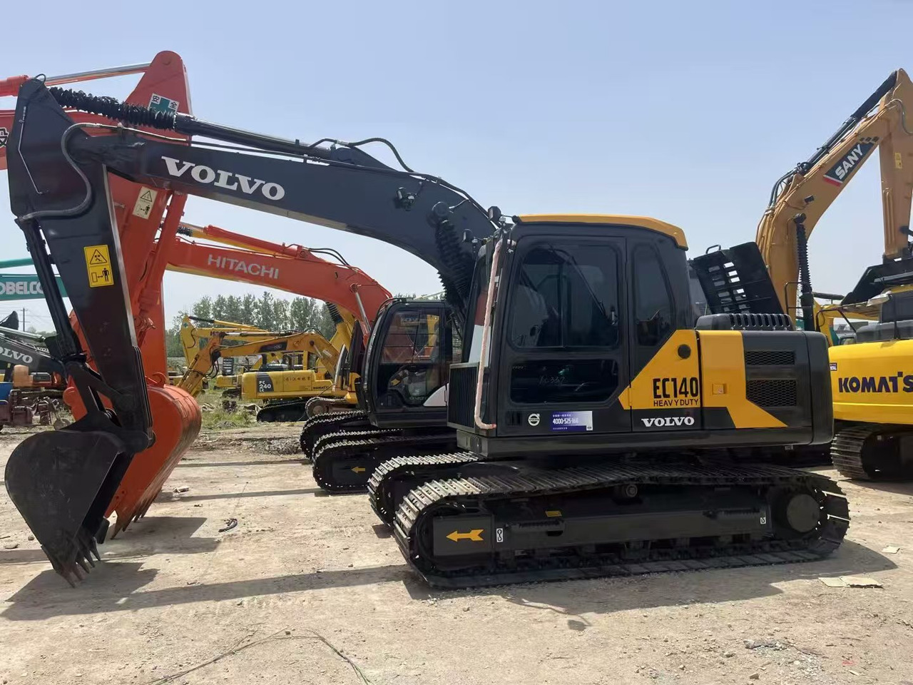 VOLVO EC140 - Ερπυστριοφόρος εκσκαφέας: φωτογραφία 2 VOLVO EC140 - Ερπυστριοφόρος εκσκαφέας: φωτογραφία 2