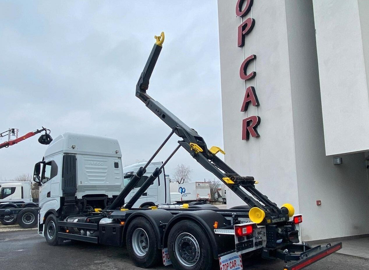IVECO S-WAY 480 SCARRABILE FULL PNEUMATIC EURO 6 - Φορτηγό φόρτωσης γάντζου: φωτογραφία 4 IVECO S-WAY 480 SCARRABILE FULL PNEUMATIC EURO 6 - Φορτηγό φόρτωσης γάντζου: φωτογραφία 4