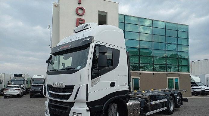 IVECO STRALIS AS260S48 A TELAIO FULL PNEUMATIC - Φορτηγό μεταφοράς εμπορευματοκιβωτίων/ Κινητό αμάξωμα: φωτογραφία 1 IVECO STRALIS AS260S48 A TELAIO FULL PNEUMATIC - Φορτηγό μεταφοράς εμπορευματοκιβωτίων/ Κινητό αμάξωμα: φωτογραφία 1