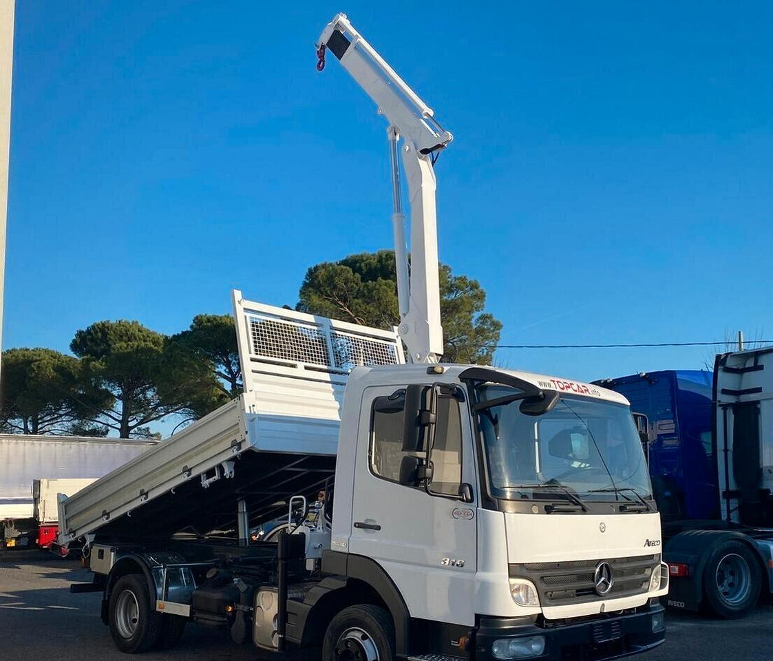 MERCEDES 816 ATEGO RIBALTABILE E GRU - Φορτηγό ανατρεπόμενο, Φορτηγό με γερανό: φωτογραφία 2 MERCEDES 816 ATEGO RIBALTABILE E GRU - Φορτηγό ανατρεπόμενο, Φορτηγό με γερανό: φωτογραφία 2