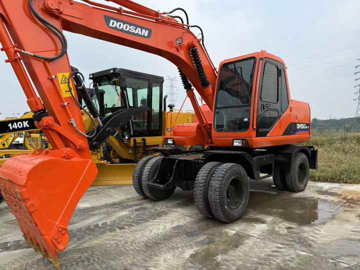 90% Brand New Doosan Brand Dh150w-7 Wheel Excavator in Stock Used Korea Brand Doosan Dh55 Dh60 Dh150 Dh210 Excavator for Sale - Τροχοφόρος εκσκαφέας: φωτογραφία 2 90% Brand New Doosan Brand Dh150w-7 Wheel Excavator in Stock Used Korea Brand Doosan Dh55 Dh60 Dh150 Dh210 Excavator for Sale - Τροχοφόρος εκσκαφέας: φωτογραφία 2