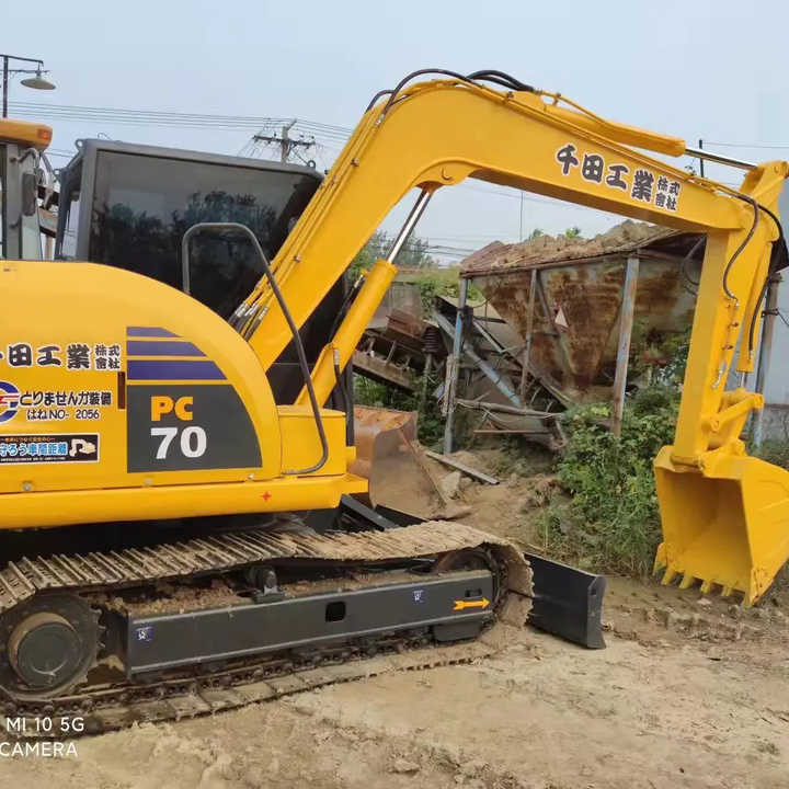 Cheap Used Komatsu PC70 Crawler Excavator with High Efficiency Used Heavy Machinery Komatsu P70 Digger Cheap for Sale - Ερπυστριοφόρος εκσκαφέας: φωτογραφία 1 Cheap Used Komatsu PC70 Crawler Excavator with High Efficiency Used Heavy Machinery Komatsu P70 Digger Cheap for Sale - Ερπυστριοφόρος εκσκαφέας: φωτογραφία 1