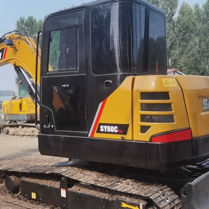 China Brand Used Sany Sy60c Mini Excavator 6ton Crawler Earth Digger Machine for Sale - Μίνι εκσκαφέας: φωτογραφία 5 China Brand Used Sany Sy60c Mini Excavator 6ton Crawler Earth Digger Machine for Sale - Μίνι εκσκαφέας: φωτογραφία 5