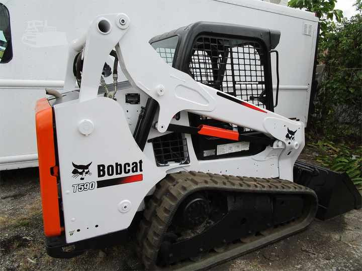 Used Bobcat T590 Used Skid Steer Loader with Good Condition for Sale S160 S185 S300 S330 T590 3T 4T 5T 2T - Φορτωτής πλάγιας ολίσθησης: φωτογραφία 4 Used Bobcat T590 Used Skid Steer Loader with Good Condition for Sale S160 S185 S300 S330 T590 3T 4T 5T 2T - Φορτωτής πλάγιας ολίσθησης: φωτογραφία 4