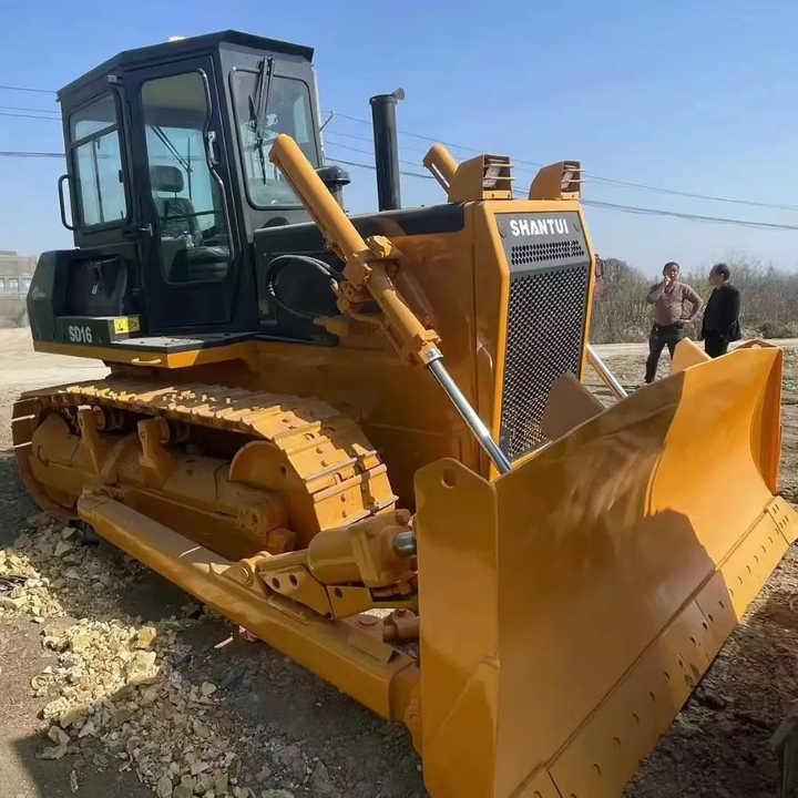 Used China Made SD16 Construction Machinery Shantui SD16 Crawler Bulldozer Earthmoving Machine Used Bulldozer - Μπουλντόζα: φωτογραφία 2 Used China Made SD16 Construction Machinery Shantui SD16 Crawler Bulldozer Earthmoving Machine Used Bulldozer - Μπουλντόζα: φωτογραφία 2