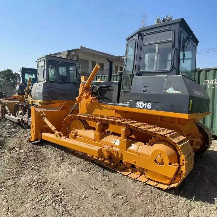 Used China Made SD16 Construction Machinery Shantui SD16 Crawler Bulldozer Earthmoving Machine Used Bulldozer - Μπουλντόζα: φωτογραφία 4 Used China Made SD16 Construction Machinery Shantui SD16 Crawler Bulldozer Earthmoving Machine Used Bulldozer - Μπουλντόζα: φωτογραφία 4