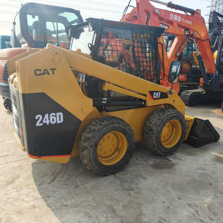 Used Front Loader Tractor CAT 246D Skid Steer Loader / Used Cat 226B 246C 246d Mini Skid Steer Loader in Stock - Φορτωτής πλάγιας ολίσθησης: φωτογραφία 1 Used Front Loader Tractor CAT 246D Skid Steer Loader / Used Cat 226B 246C 246d Mini Skid Steer Loader in Stock - Φορτωτής πλάγιας ολίσθησης: φωτογραφία 1