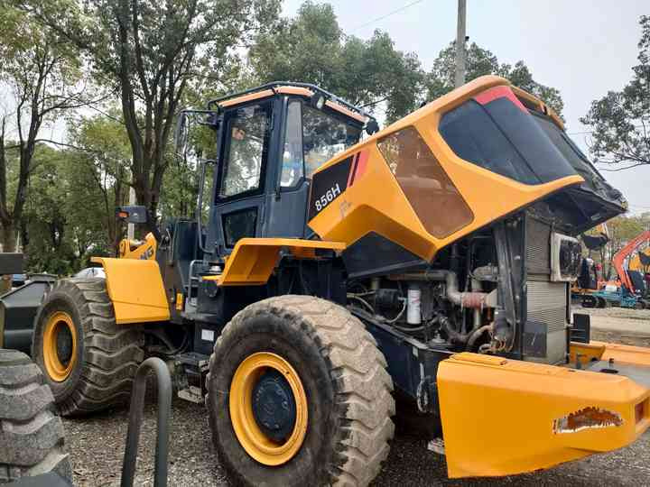 Ελαστιχοφόρος φορτωτής Used LIUGONG 856H wheel  in Good Condition for  sale 90%new uesd Loader liugong 856h Used Loader For Sale: φωτογραφία 6