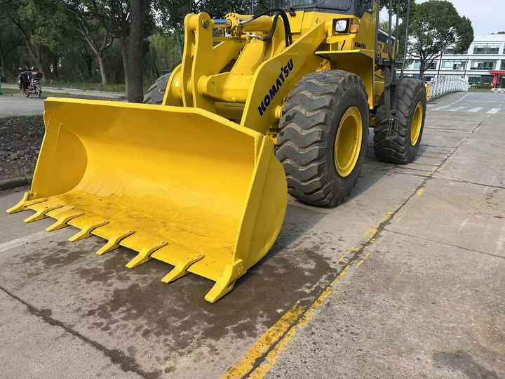Ελαστιχοφόρος φορτωτής Used komatsu Wa320-3 Wheel Loader Second Hand Machine Popular Brand komatsu Hydraulic Machinery [ Copy ]: φωτογραφία 6