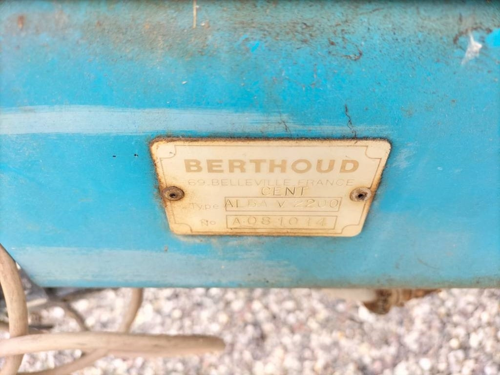 Berthoud ALBA V 2200 - Μπεκ λυμάτων: φωτογραφία 3 Berthoud ALBA V 2200 - Μπεκ λυμάτων: φωτογραφία 3