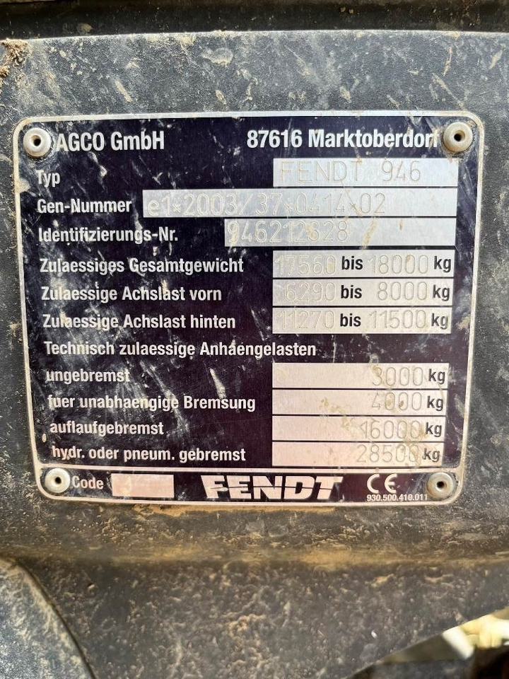 Fendt 939 Vario - Τρακτέρ: φωτογραφία 5 Fendt 939 Vario - Τρακτέρ: φωτογραφία 5