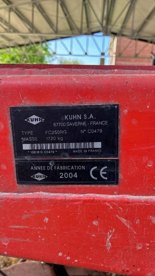 Kuhn FC 250 R G - Χορτοκοπτικό: φωτογραφία 2 Kuhn FC 250 R G - Χορτοκοπτικό: φωτογραφία 2