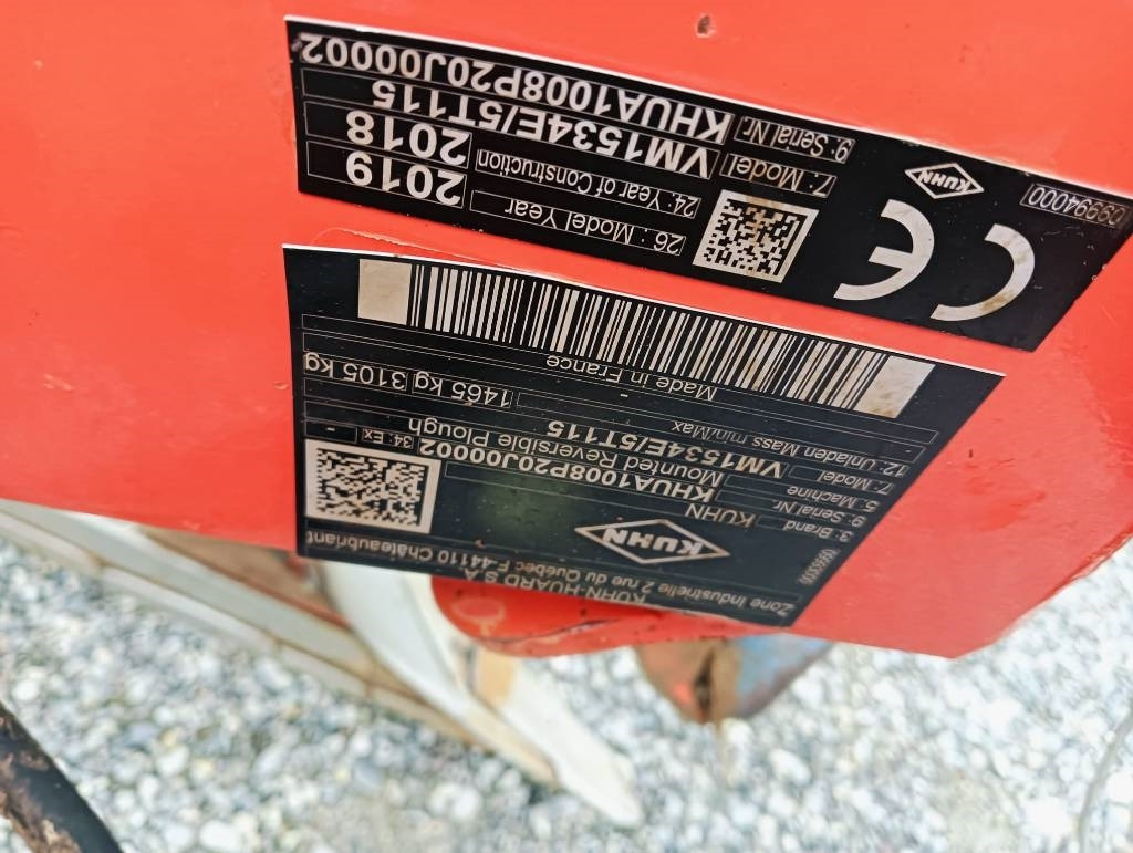 Kuhn Vari-Master 153 - Άροτρο: φωτογραφία 3 Kuhn Vari-Master 153 - Άροτρο: φωτογραφία 3
