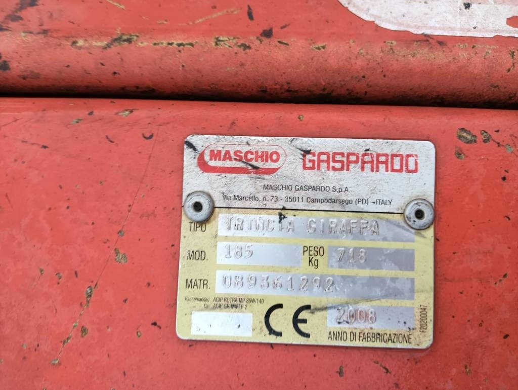 Maschio Giraffa 185 - Χορτοκοπτικό: φωτογραφία 2 Maschio Giraffa 185 - Χορτοκοπτικό: φωτογραφία 2