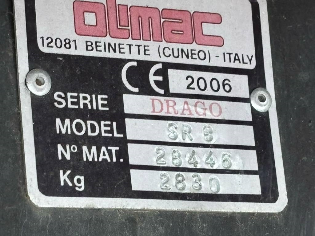 Olimac SR 8 - Εξαρτηματα - Θεριζοαλωνιστική μηχανή: φωτογραφία 3 Olimac SR 8 - Εξαρτηματα - Θεριζοαλωνιστική μηχανή: φωτογραφία 3