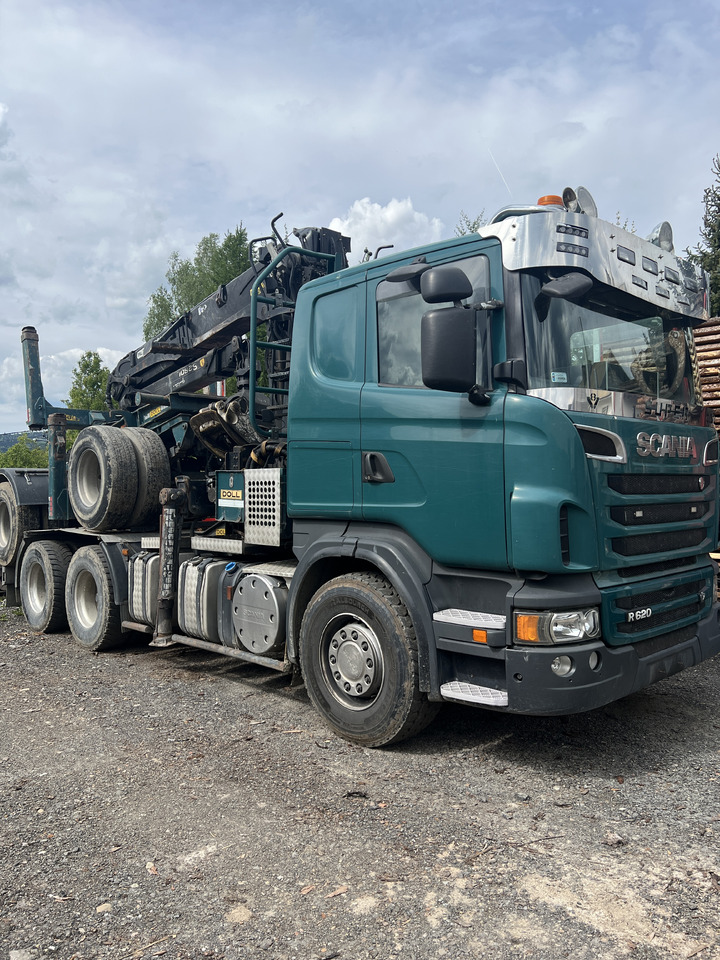 SCANIA R620 - Φορτηγό ξυλείας, Φορτηγό με γερανό: φωτογραφία 4 SCANIA R620 - Φορτηγό ξυλείας, Φορτηγό με γερανό: φωτογραφία 4