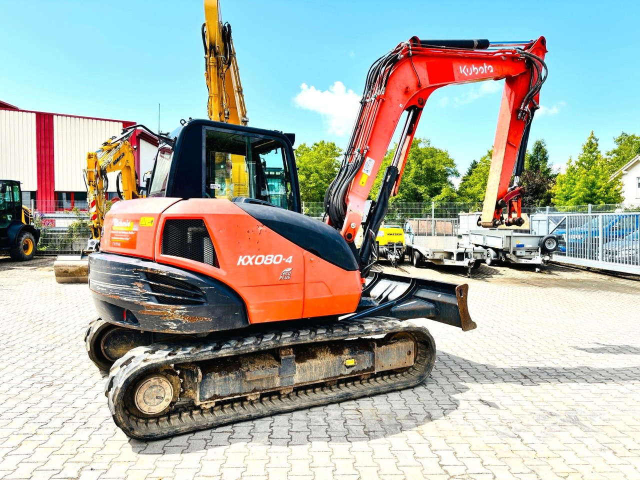 Kubota KX080-4 - Μίνι εκσκαφέας: φωτογραφία 2 Kubota KX080-4 - Μίνι εκσκαφέας: φωτογραφία 2