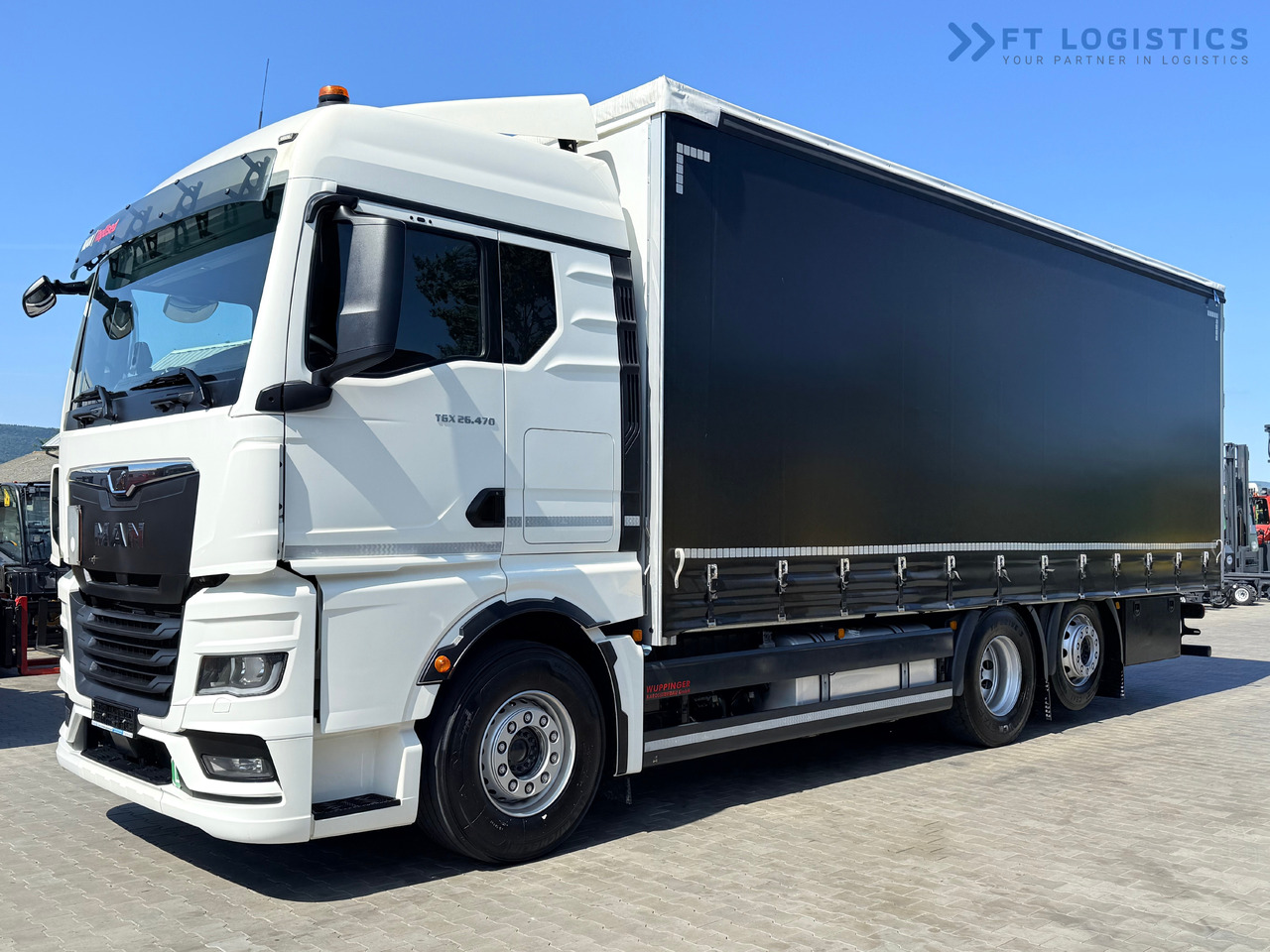MAN TGX 26.470 / 19 Pallets / Steering Axle / 15 Ton Payload / Retarder / Excellent Condition - Φορτηγό μουσαμάς: φωτογραφία 3 MAN TGX 26.470 / 19 Pallets / Steering Axle / 15 Ton Payload / Retarder / Excellent Condition - Φορτηγό μουσαμάς: φωτογραφία 3