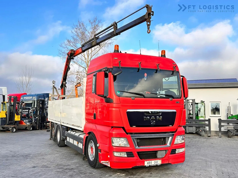 MAN TGX 26.480 Ciężarówka burtowa MAN TGX 26.480 6X2 / PALFINGER PK9002-EH B Crane / 80% Michelin - Φορτηγό με γερανό: φωτογραφία 5 MAN TGX 26.480 Ciężarówka burtowa MAN TGX 26.480 6X2 / PALFINGER PK9002-EH B Crane / 80% Michelin - Φορτηγό με γερανό: φωτογραφία 5