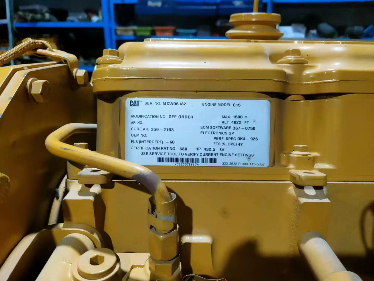 CATERPILLAR C15 - Κινητήρας για Εκσκαφέας: φωτογραφία 5 CATERPILLAR C15 - Κινητήρας για Εκσκαφέας: φωτογραφία 5