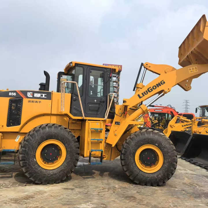 China Famous Brand LiuGong Medium-sized Wheel Loader LiuGong 856N Loader for Earthmoving, Mining, Construction for Sale - Ελαστιχοφόρος φορτωτής: φωτογραφία 1 China Famous Brand LiuGong Medium-sized Wheel Loader LiuGong 856N Loader for Earthmoving, Mining, Construction for Sale - Ελαστιχοφόρος φορτωτής: φωτογραφία 1