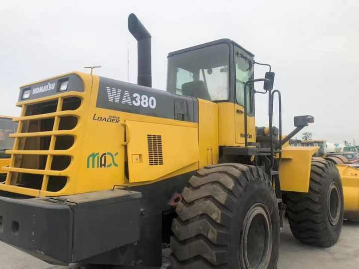 Good Condition Second Hand WA380-3 Front Wheel Loader for Cheap Price Hot Sale in China - Ελαστιχοφόρος φορτωτής: φωτογραφία 4 Good Condition Second Hand WA380-3 Front Wheel Loader for Cheap Price Hot Sale in China - Ελαστιχοφόρος φορτωτής: φωτογραφία 4