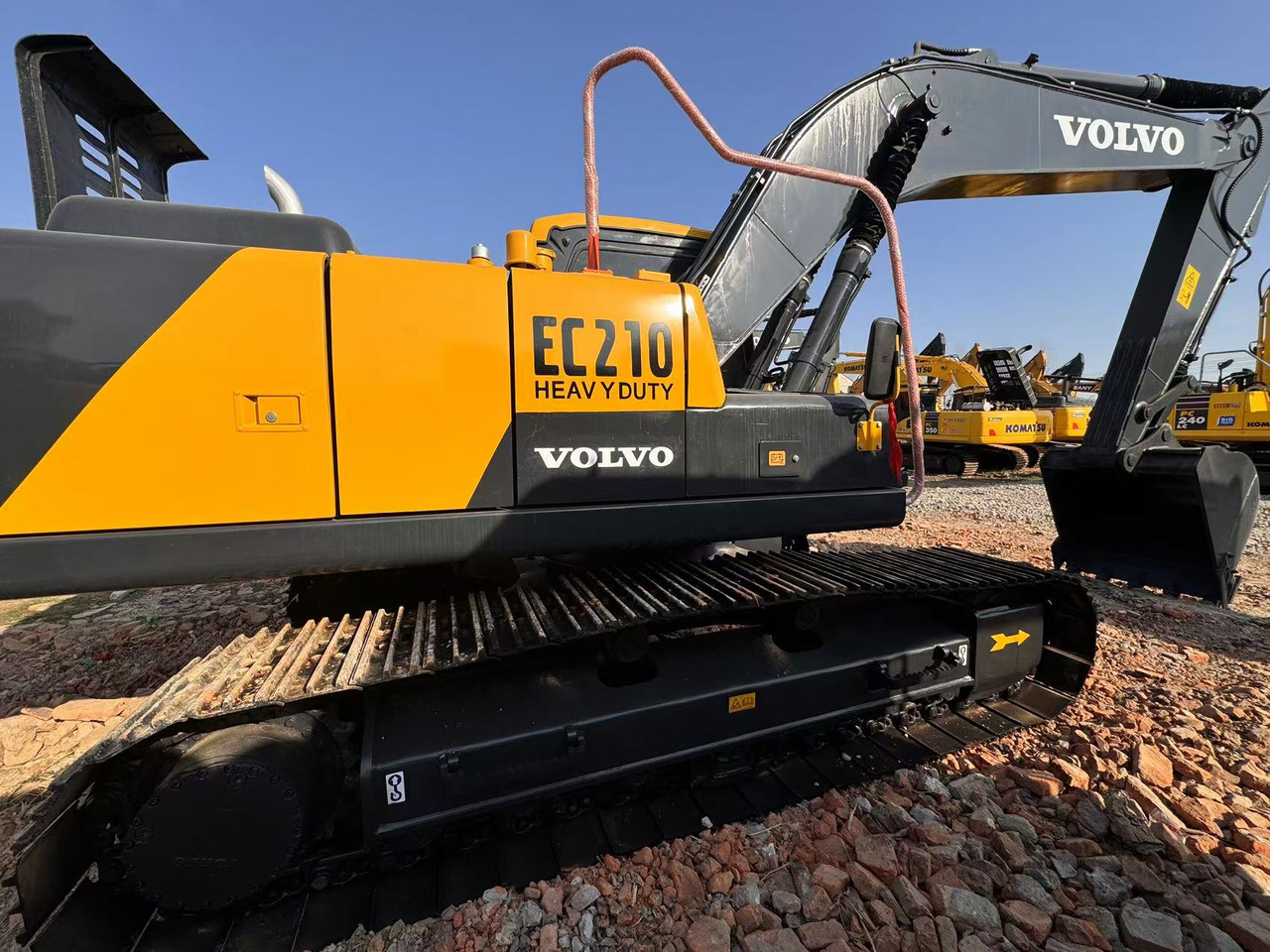 VOLVO Used Excellent Excavator EC210 on Sale - Κατασκευή μηχανήματα: φωτογραφία 1 VOLVO Used Excellent Excavator EC210 on Sale - Κατασκευή μηχανήματα: φωτογραφία 1