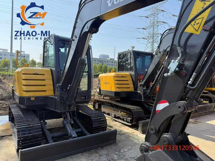 Volvo EC60D Used Mini Excavator 6t Hot Sale Second Hand Famous Brand Road Machine - Μίνι εκσκαφέας: φωτογραφία 2 Volvo EC60D Used Mini Excavator 6t Hot Sale Second Hand Famous Brand Road Machine - Μίνι εκσκαφέας: φωτογραφία 2