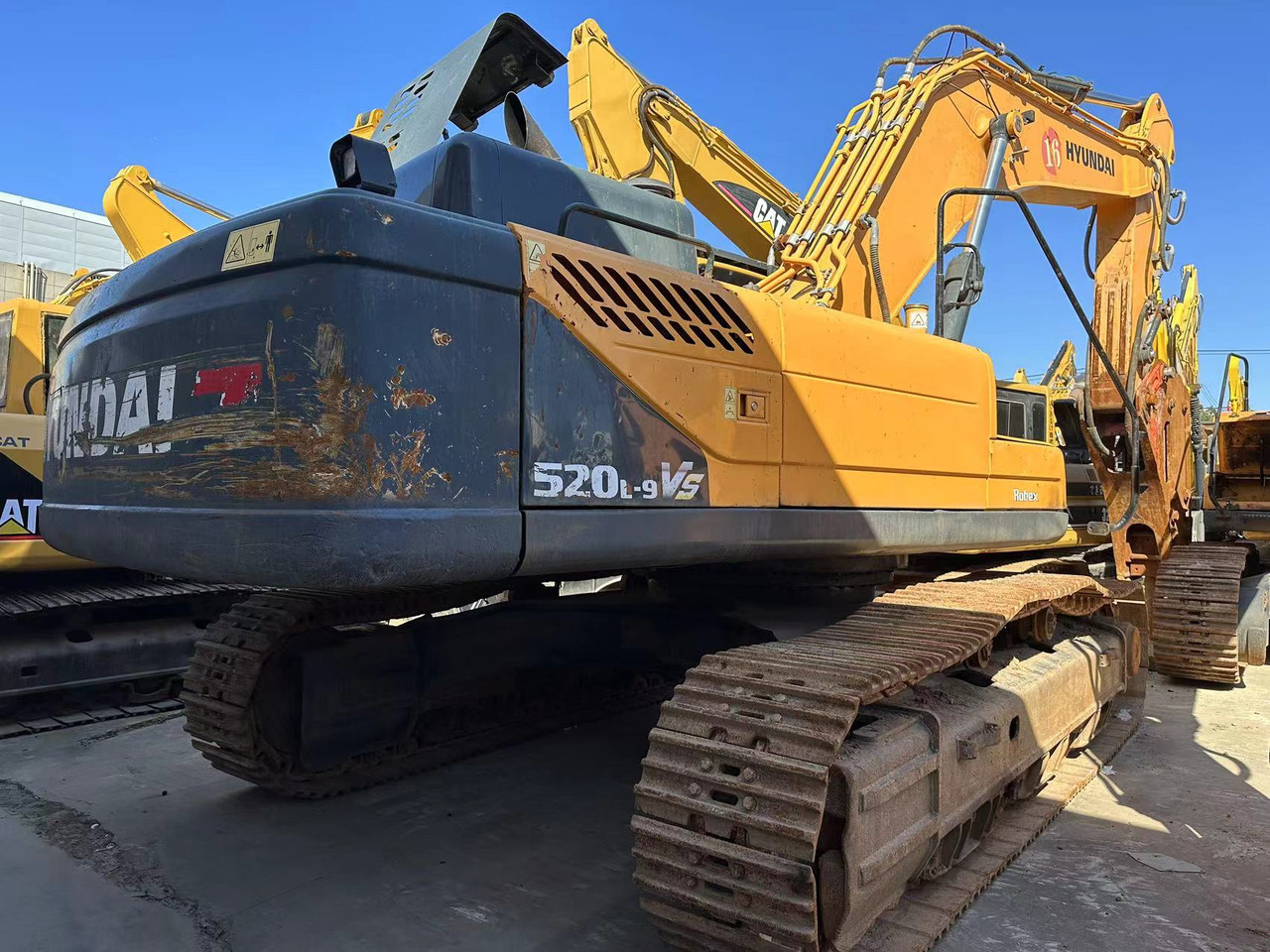 HYUNDAI R520LVS - Ερπυστριοφόρος εκσκαφέας: φωτογραφία 2 HYUNDAI R520LVS - Ερπυστριοφόρος εκσκαφέας: φωτογραφία 2