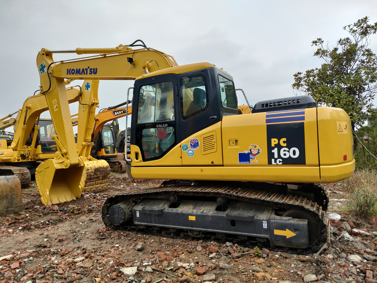 KOMATSU PC160-7 - Ερπυστριοφόρος εκσκαφέας: φωτογραφία 1 KOMATSU PC160-7 - Ερπυστριοφόρος εκσκαφέας: φωτογραφία 1