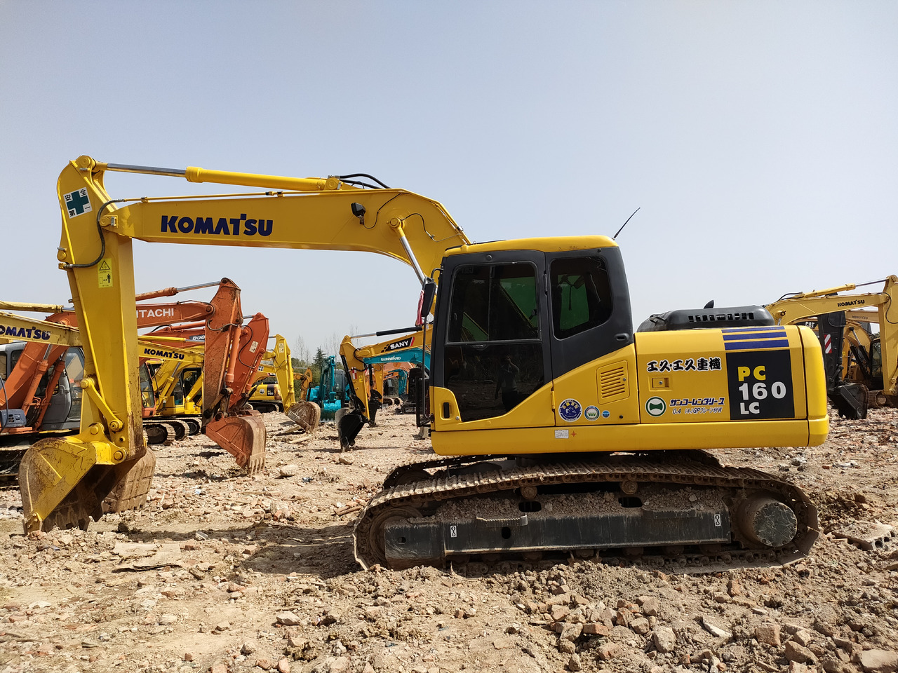 KOMATSU PC160-7 - Ερπυστριοφόρος εκσκαφέας: φωτογραφία 2 KOMATSU PC160-7 - Ερπυστριοφόρος εκσκαφέας: φωτογραφία 2