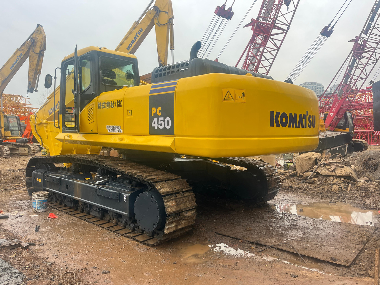 KOMATSU PC450-7 - Ερπυστριοφόρος εκσκαφέας: φωτογραφία 4 KOMATSU PC450-7 - Ερπυστριοφόρος εκσκαφέας: φωτογραφία 4