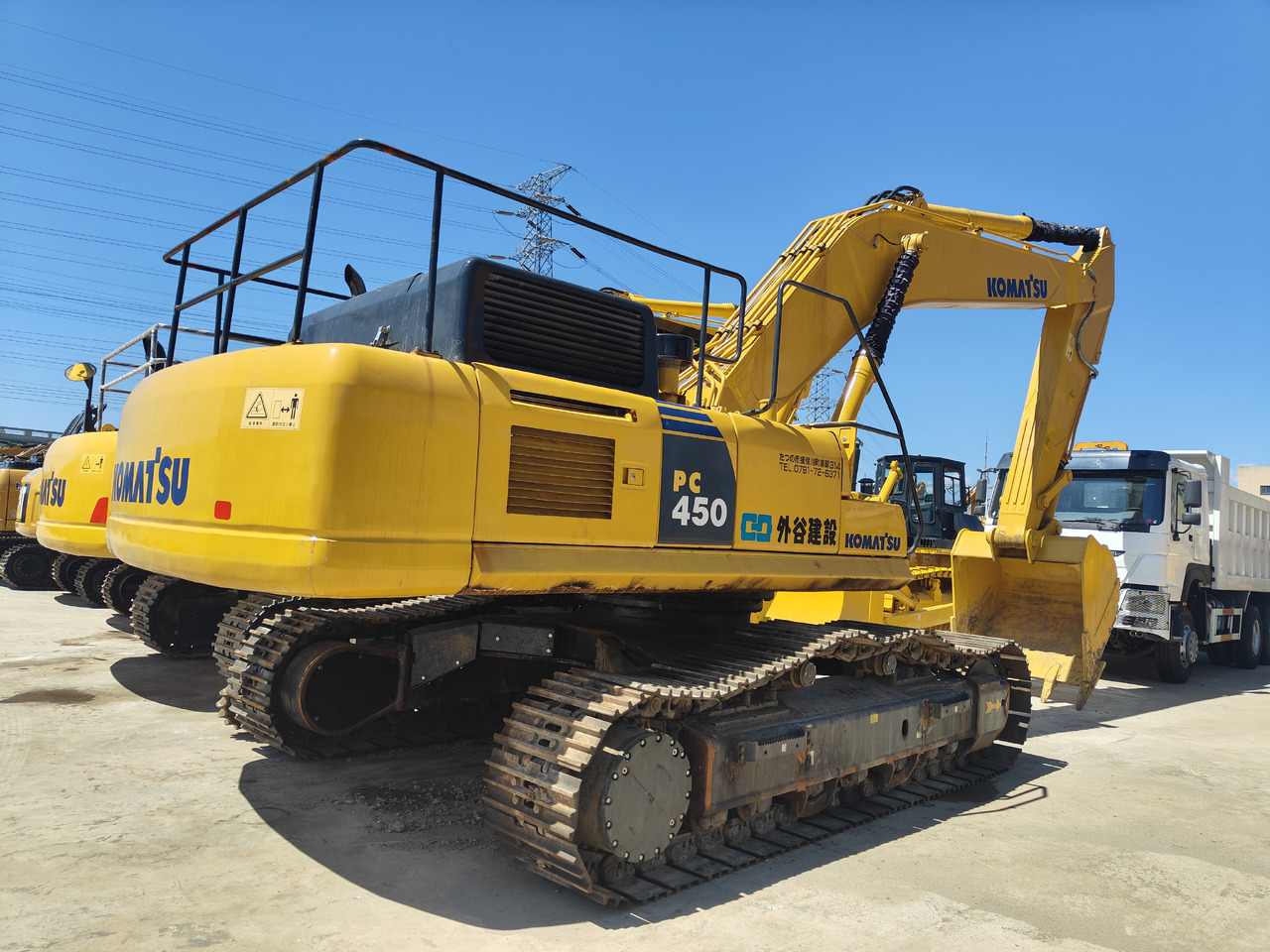 KOMATSU PC450-8 - Ερπυστριοφόρος εκσκαφέας: φωτογραφία 1 KOMATSU PC450-8 - Ερπυστριοφόρος εκσκαφέας: φωτογραφία 1