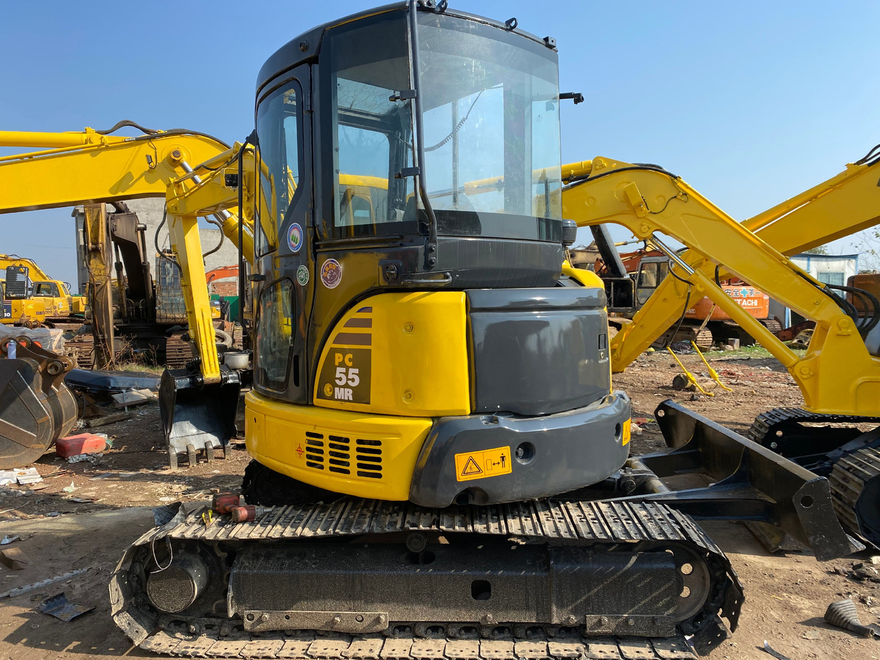 KOMATSU PC55MR - Ερπυστριοφόρος εκσκαφέας: φωτογραφία 1 KOMATSU PC55MR - Ερπυστριοφόρος εκσκαφέας: φωτογραφία 1