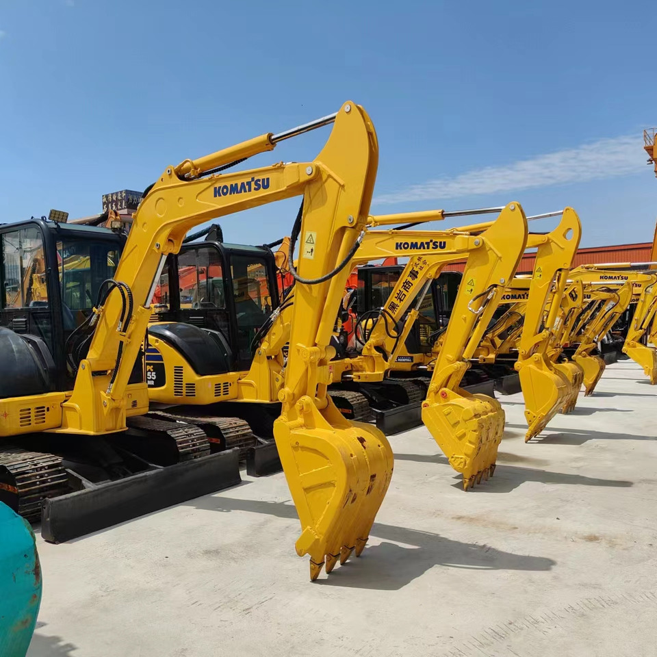 KOMATSU PC55MR - Ερπυστριοφόρος εκσκαφέας: φωτογραφία 1 KOMATSU PC55MR - Ερπυστριοφόρος εκσκαφέας: φωτογραφία 1