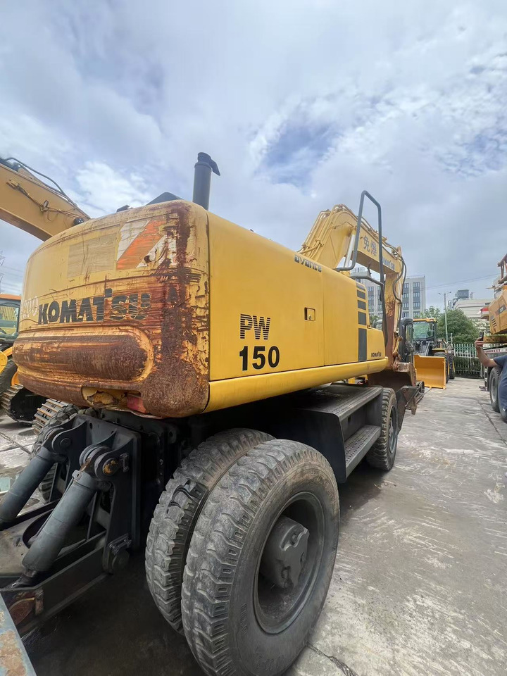 KOMATSU PW150 - Τροχοφόρος εκσκαφέας: φωτογραφία 3 KOMATSU PW150 - Τροχοφόρος εκσκαφέας: φωτογραφία 3