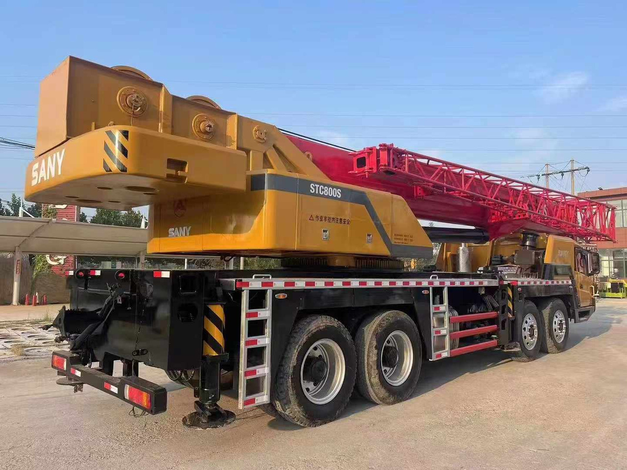 SANY STC800 - Τηλεσκοπικός γερανός: φωτογραφία 2 SANY STC800 - Τηλεσκοπικός γερανός: φωτογραφία 2
