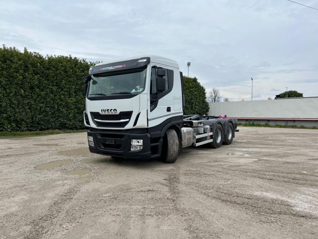 IVECO STRALIS X-WAY 510 TRAKKER SCARRABILE - Φορτηγό φόρτωσης γάντζου: φωτογραφία 1 IVECO STRALIS X-WAY 510 TRAKKER SCARRABILE - Φορτηγό φόρτωσης γάντζου: φωτογραφία 1