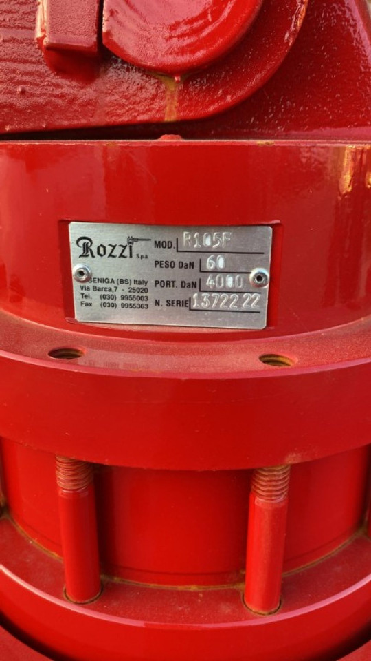 POLIPO MARCA ROZZI A 6 PALE PIU ROTORE ROZZI - Αρπάγη: φωτογραφία 3 POLIPO MARCA ROZZI A 6 PALE PIU ROTORE ROZZI - Αρπάγη: φωτογραφία 3