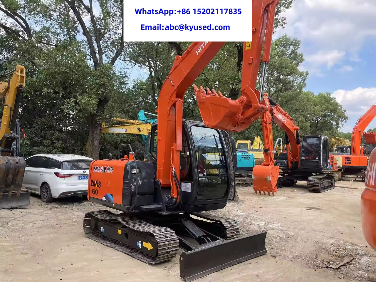 HITACHI ZX60 - Εκσκαφέας: φωτογραφία 2 HITACHI ZX60 - Εκσκαφέας: φωτογραφία 2