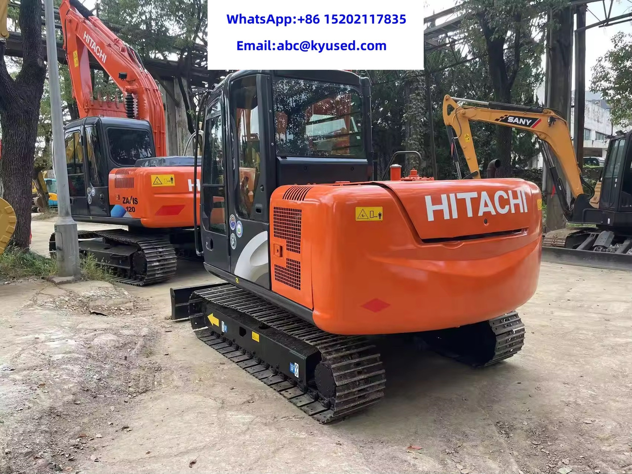 HITACHI ZX60 - Εκσκαφέας: φωτογραφία 4 HITACHI ZX60 - Εκσκαφέας: φωτογραφία 4