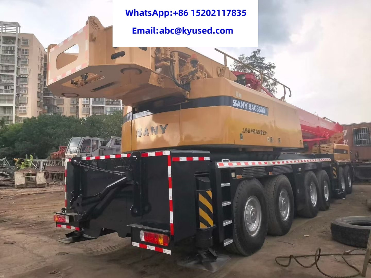 SANY SAC3500 - Τηλεσκοπικός γερανός: φωτογραφία 4 SANY SAC3500 - Τηλεσκοπικός γερανός: φωτογραφία 4