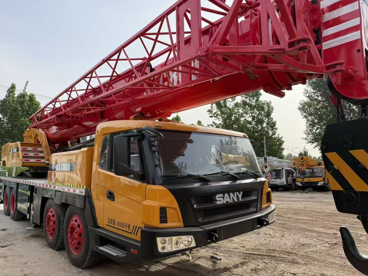 SANY STC800 STC800E STC800T STC80T5 STC800H STC750 75 ton 80ton truck crane - Τηλεσκοπικός γερανός: φωτογραφία 5 SANY STC800 STC800E STC800T STC80T5 STC800H STC750 75 ton 80ton truck crane - Τηλεσκοπικός γερανός: φωτογραφία 5