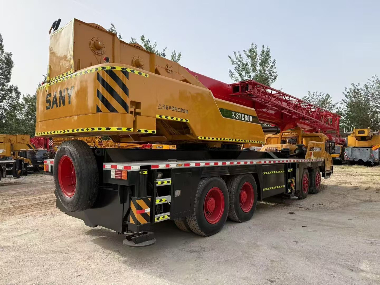 SANY STC800 STC800E STC800T STC80T5 STC800H STC750 75 ton 80ton truck crane - Τηλεσκοπικός γερανός: φωτογραφία 4 SANY STC800 STC800E STC800T STC80T5 STC800H STC750 75 ton 80ton truck crane - Τηλεσκοπικός γερανός: φωτογραφία 4