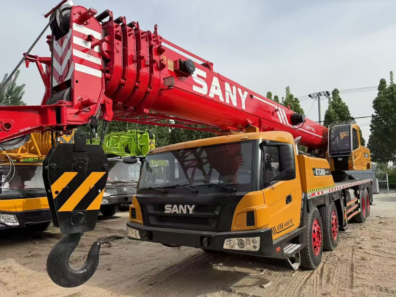 SANY STC800 STC800E STC800T STC80T5 STC800H STC750 75 ton 80ton truck crane - Τηλεσκοπικός γερανός: φωτογραφία 1 SANY STC800 STC800E STC800T STC80T5 STC800H STC750 75 ton 80ton truck crane - Τηλεσκοπικός γερανός: φωτογραφία 1