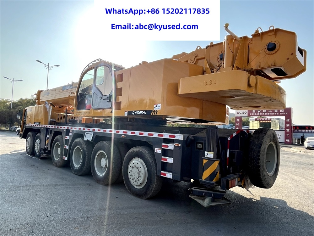 XCMG QY100K XCT100 100Ton crane - Τηλεσκοπικός γερανός: φωτογραφία 4 XCMG QY100K XCT100 100Ton crane - Τηλεσκοπικός γερανός: φωτογραφία 4