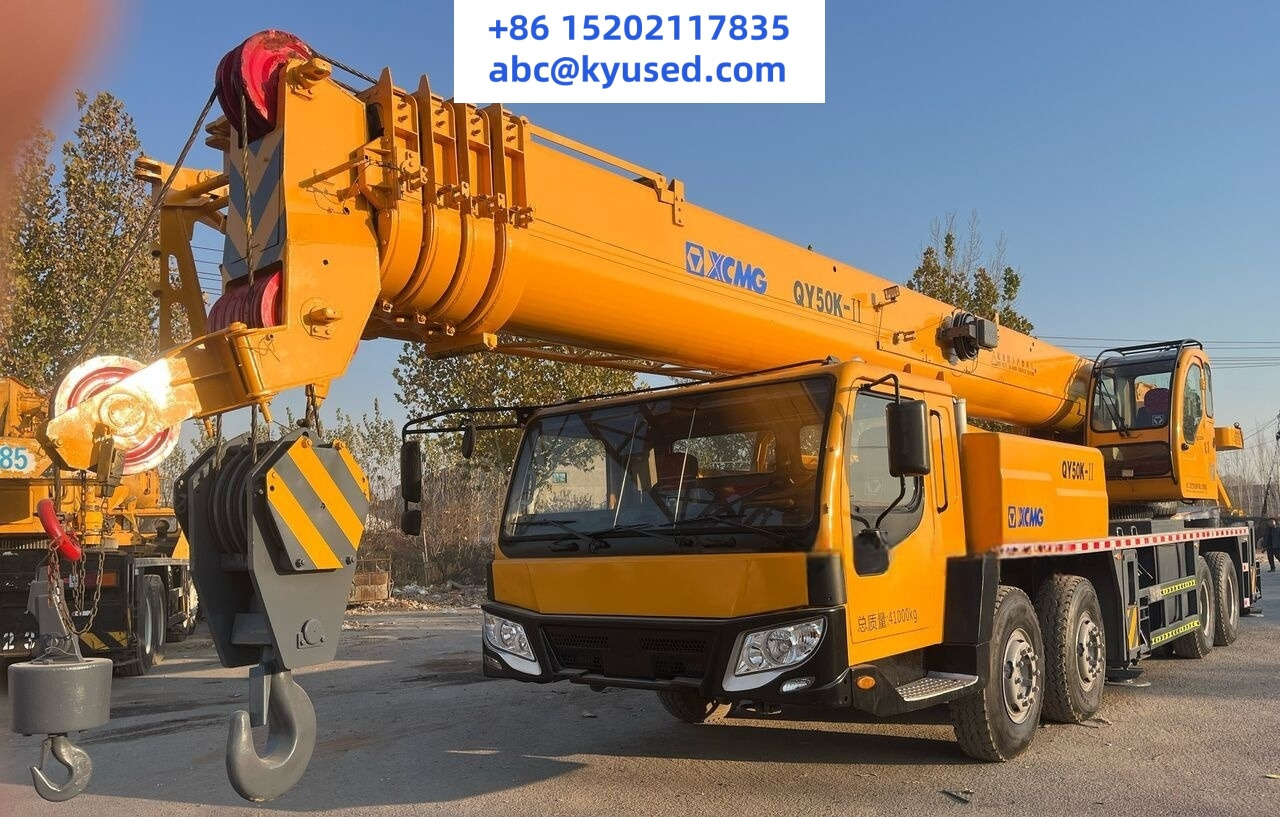 XCMG QY50K QY50K-2 QY50KA QY50KC 50T CRANE - Τηλεσκοπικός γερανός: φωτογραφία 1 XCMG QY50K QY50K-2 QY50KA QY50KC 50T CRANE - Τηλεσκοπικός γερανός: φωτογραφία 1