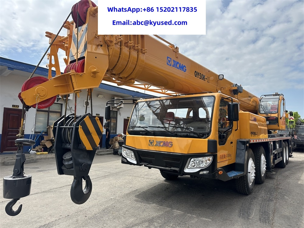 XCMG QY50K QY50K-2 QY55K XCT55 QY70K QY100K QY130K QY25K 25TON 30TON 50TON 35TON 70TON 100T 130T 160TON - Τηλεσκοπικός γερανός: φωτογραφία 1 XCMG QY50K QY50K-2 QY55K XCT55 QY70K QY100K QY130K QY25K 25TON 30TON 50TON 35TON 70TON 100T 130T 160TON - Τηλεσκοπικός γερανός: φωτογραφία 1