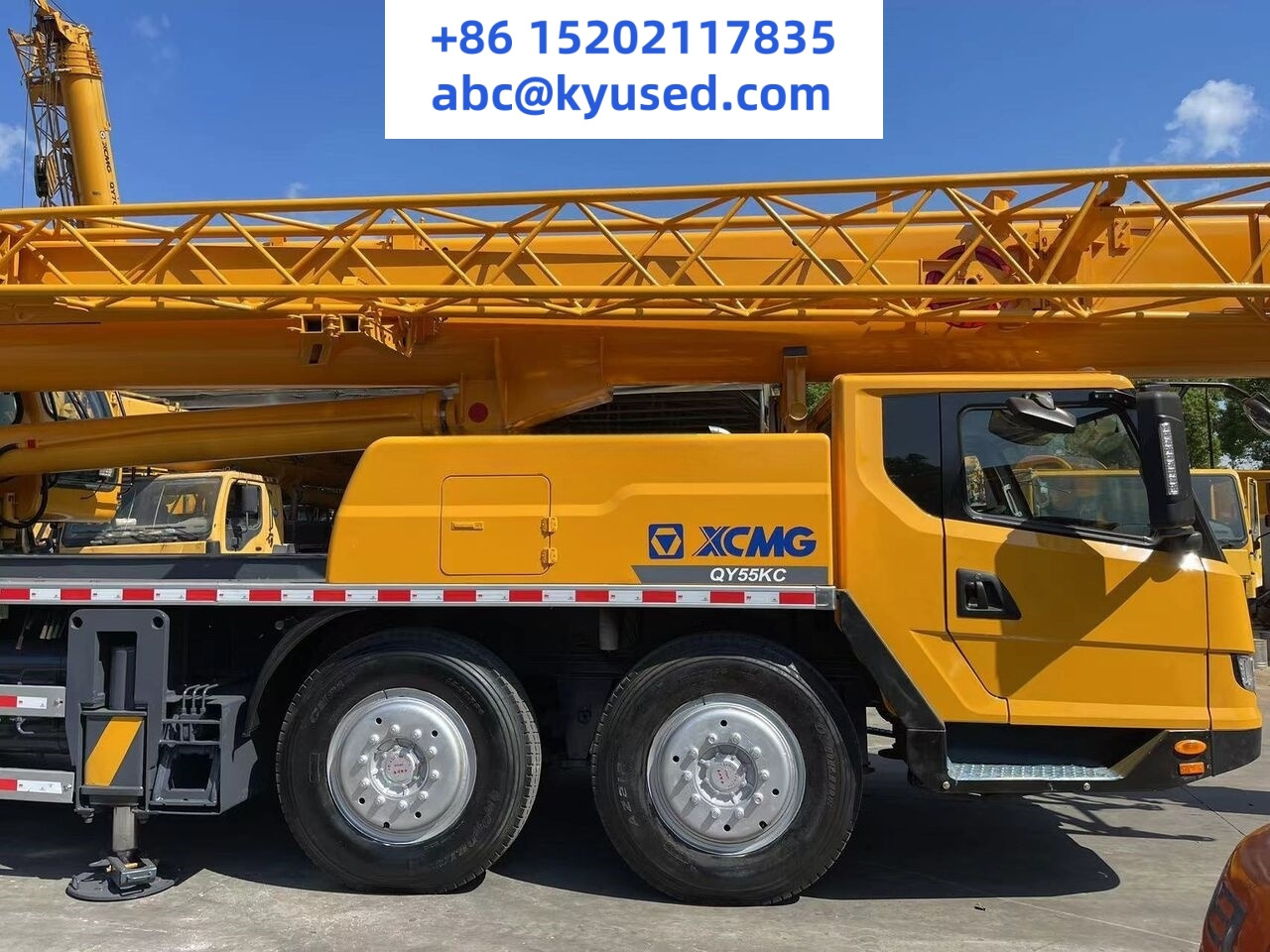 XCMG QY55KC - Τηλεσκοπικός γερανός: φωτογραφία 4 XCMG QY55KC - Τηλεσκοπικός γερανός: φωτογραφία 4